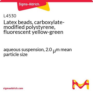 Latex beads, carboxylate-modified polystyrene, fluorescent