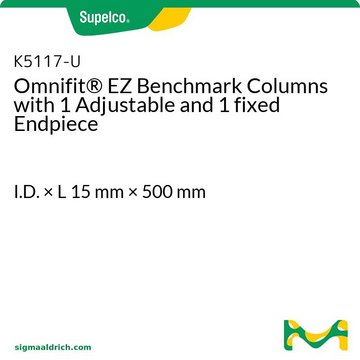 OMNIFIT EZ COLUMN 15MM/500MM 1XF