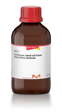 Sunflower seed oil from Helianthus