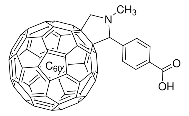 4-(1?,5?-Dihydro-1?-methyl-2?H-[5,6]fullereno-C??-I?-[1,9-c]pyrrol-2?-yl)benzoic acid