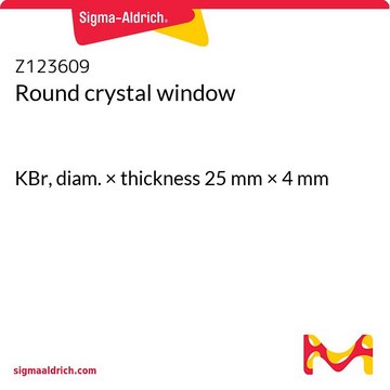 Round crystal window