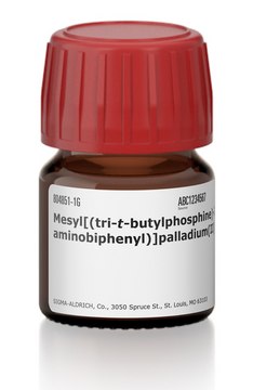 Mesyl[(tri-t-butylphosphine)-2-(2-aminobiphenyl)]palladium(II)