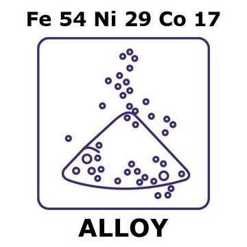 GLASS SEALING ALLOY ALLOY, FE54NI29CO17&