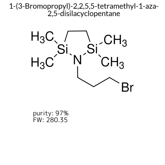 1-(3-Bromopropyl)-2,2,5,5-tetramethyl-1-aza-2,5-disilacyclopentane
