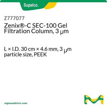 ZENIX-C SEC-100 PEEK, 3UM, 30CM