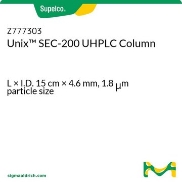 UNIX SEC-200, 1.8UM 200A 15CM