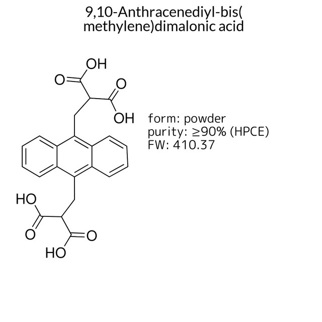9,10-Anthracenediyl-bis(methylene)dimalonic acid